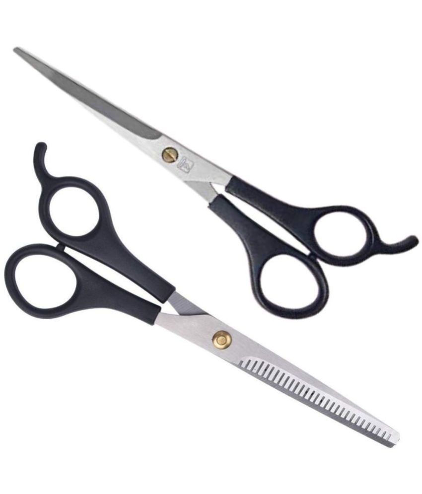     			Professional Salon Barber Hair Cutting & Thinning Scissors Hairdressing Styling Tool Including Beard Care. (Stag Combo Scissor) Scissors