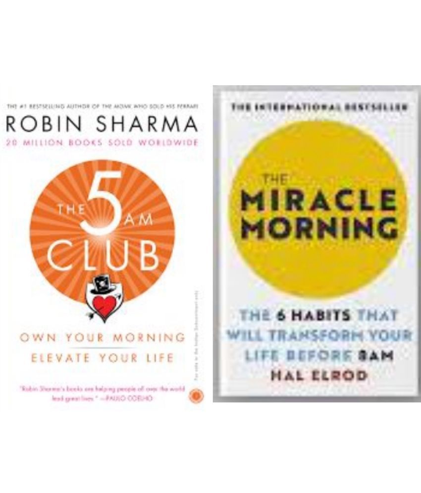     			The Miracle Morning AND The 5AM Club ( Paperback, English)  (Paperback, ROBIN SHARMA)
