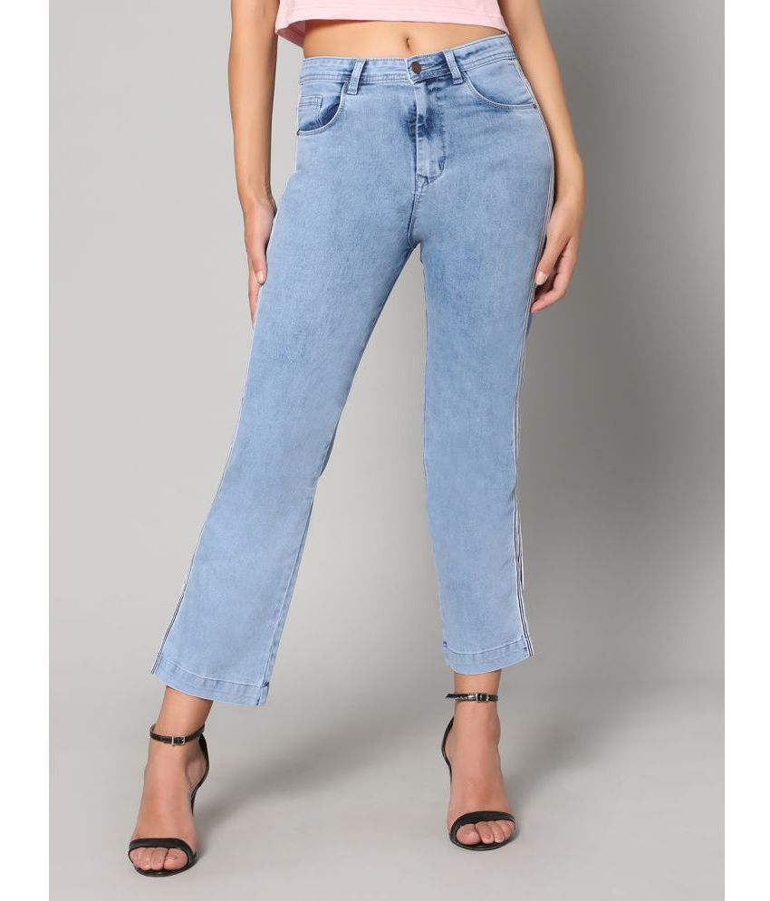     			Rea-lize - Blue Denim Straight Fit Women's Jeans ( Pack of 1 )