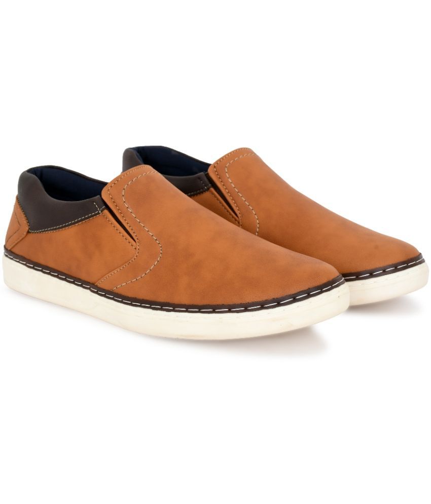     			YOU LIkE 1002 - Coffee Men's Slip-on Shoes