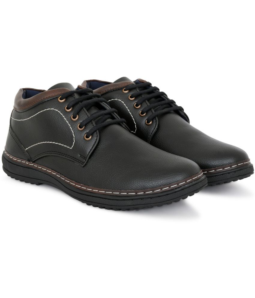     			YOU LIkE 1206 - Black Men's Boat Shoes