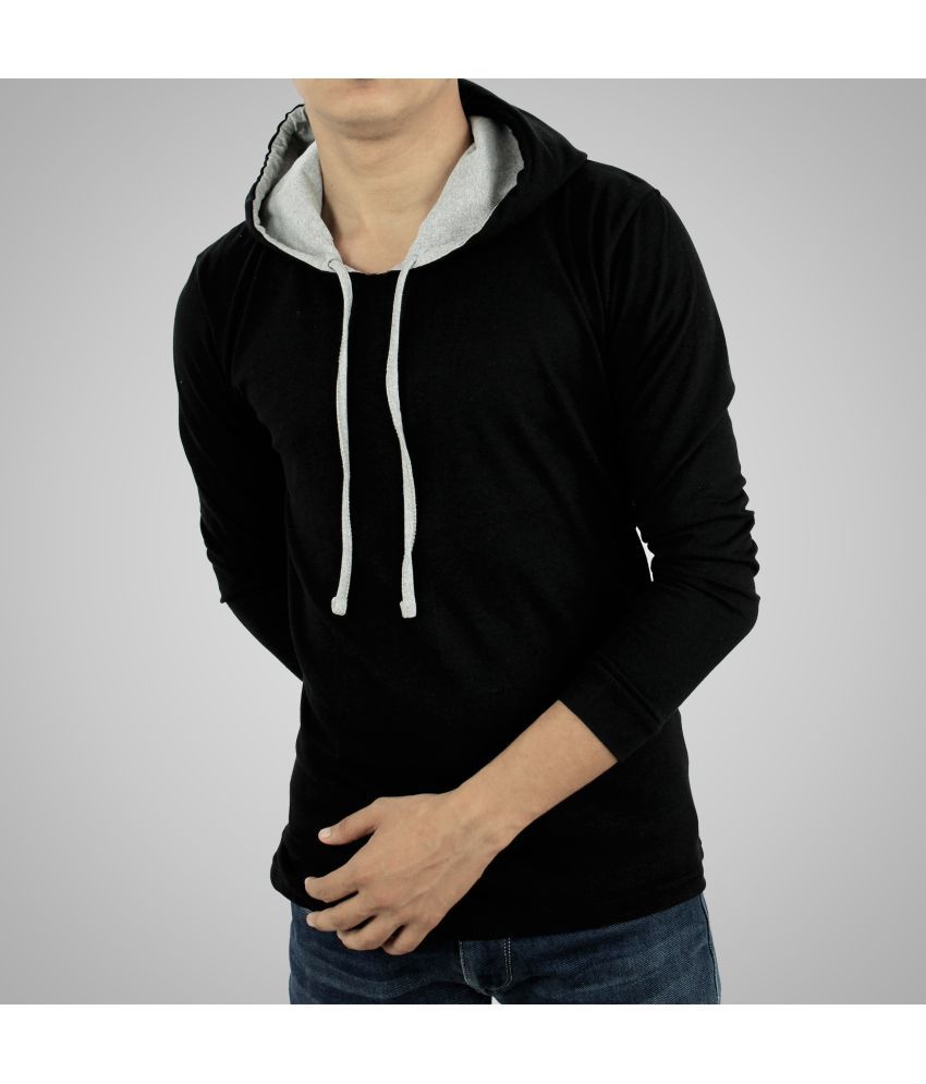     			Ayvina - Black Cotton Regular Fit Men's Sweatshirt ( Pack of 1 )
