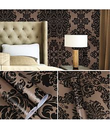 HOMETALES - Abstract Wallpaper ( 45 x 1000 ) cm ( Pack of 1 )