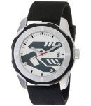 DIGITRACK - Black Silicon Analog Men's Watch