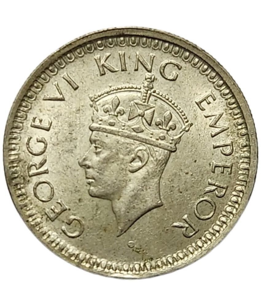     			Gscollectionshop - George VI 1/4 1944 Silver unc 1 Numismatic Coins