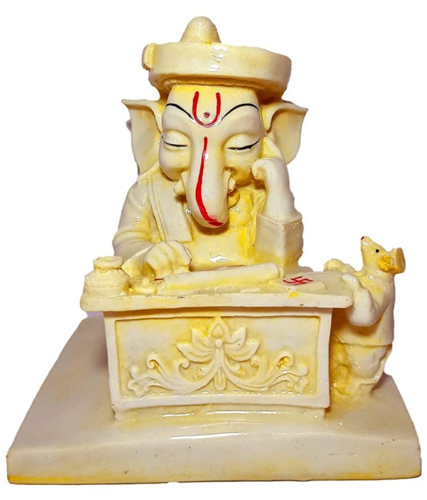     			NINE 11 CRAFT - Polyresin Lord Ganesha 17 cm Idol