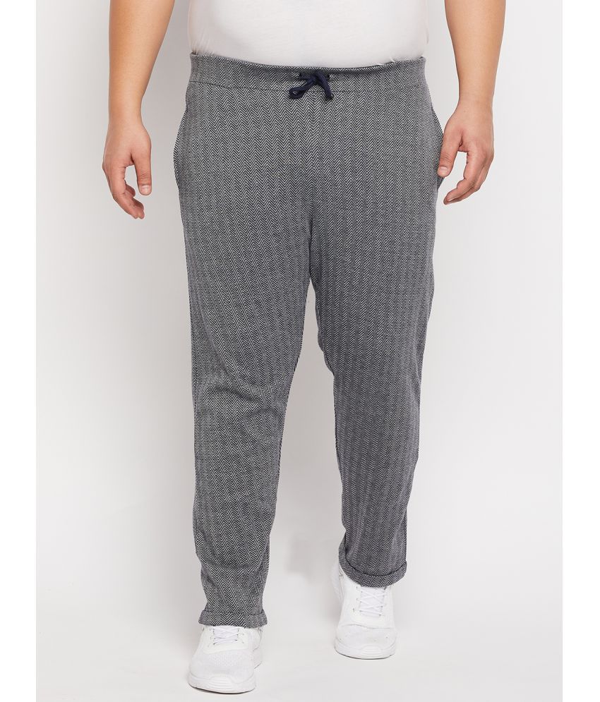     			AUSTIVO - Grey Cotton Blend Men's Joggers ( Pack of 1 )