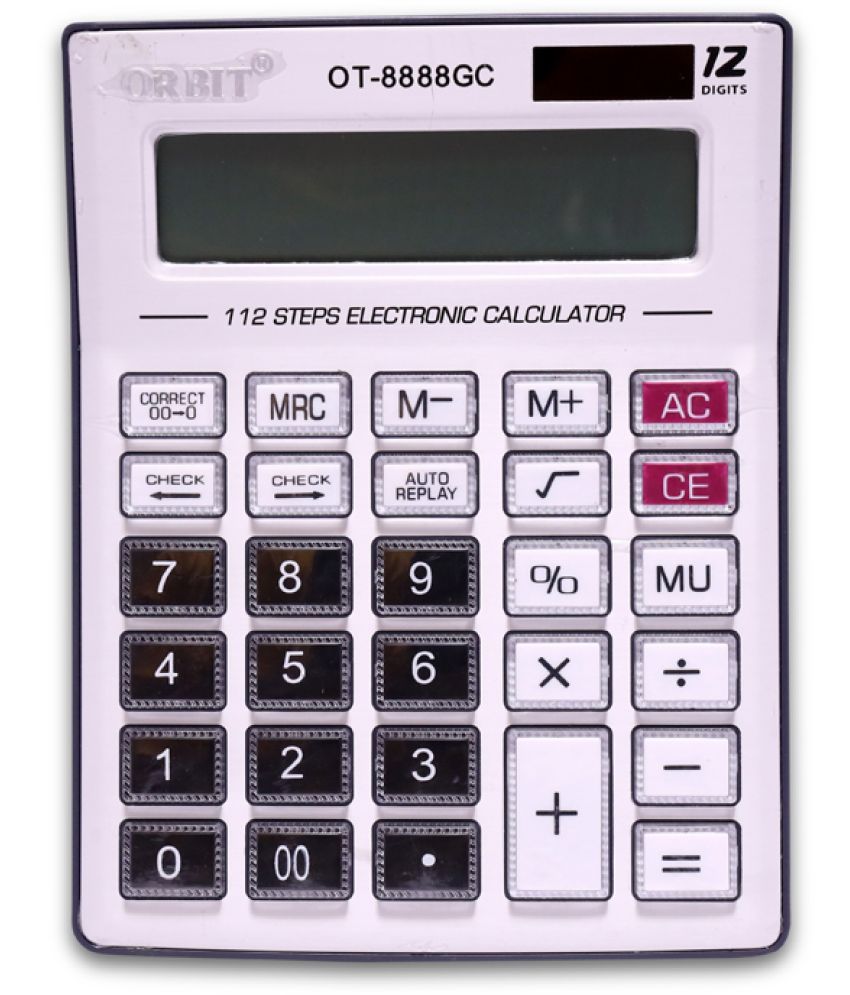     			ORBIT CK - 12 Digits Basic Calculator