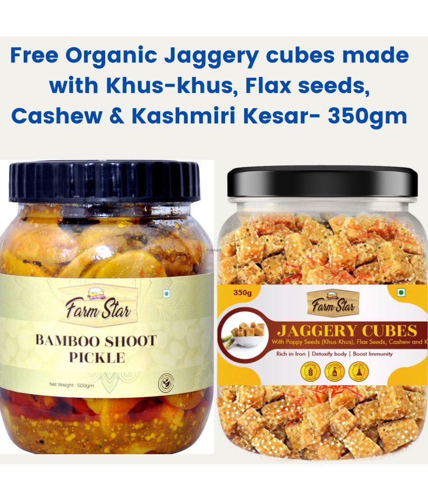     			Farm Star -Bamboo Shoot (Bans) Pickle 500 g Pack of 2