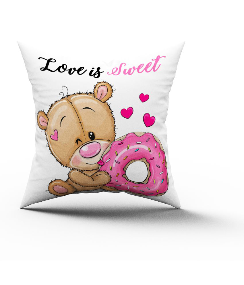     			HOMETALES - Multicolor Polyester Gifting Printed Cushion