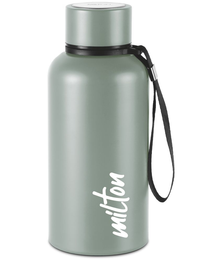     			Milton Aura 500 Thermosteel Bottle, 520 ml, Grey | 24 Hours Hot and Cold | Easy to Carry | Rust Proof | Leak Proof | Tea | Coffee | Office| Gym | Home | Kitchen | Hiking | Trekking | Travel Bottle