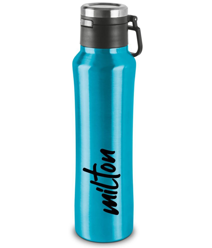     			Milton Gulp 600 Thermosteel 24 Hours Hot or Cold Water Bottle, 575 ml, 1 Piece, Blue