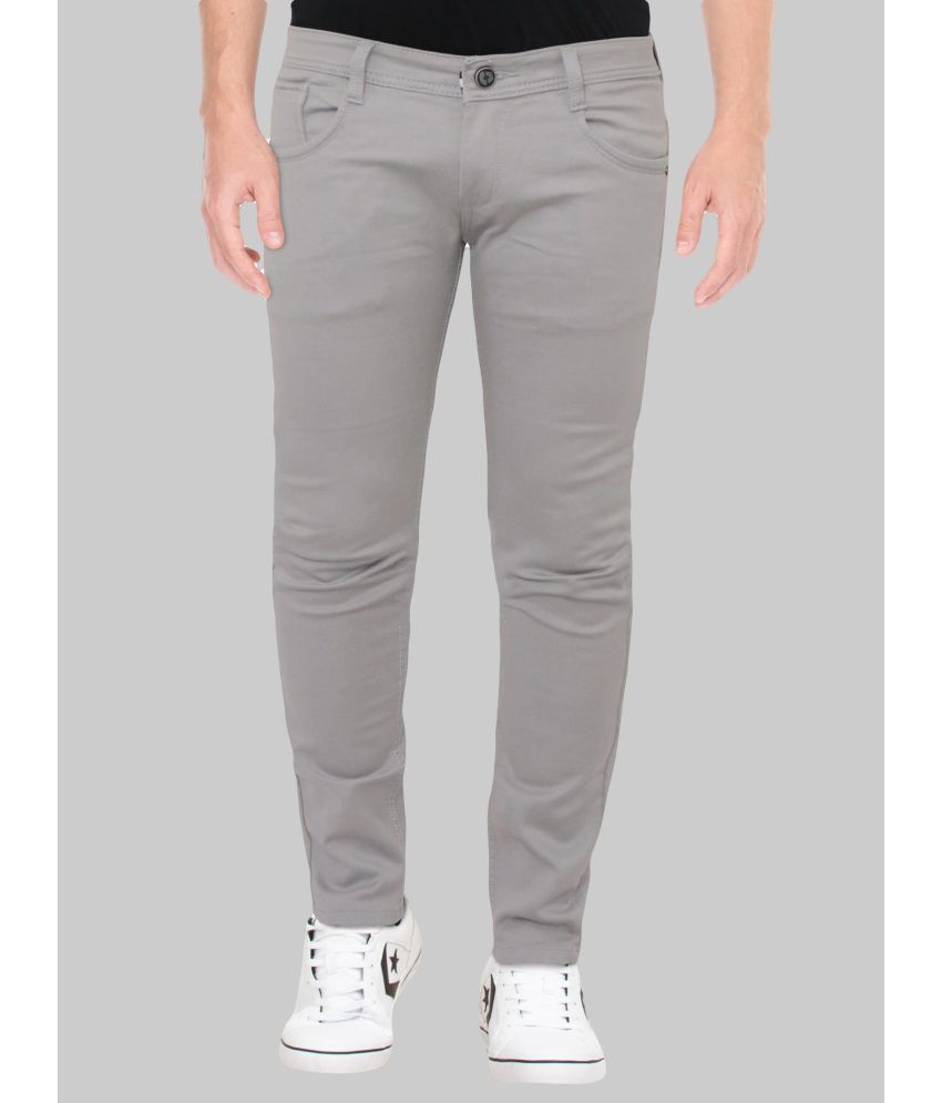     			Urban Legends - LIGHT GREY Cotton Regular Fit Men's Jeans ( Pack of 1 )