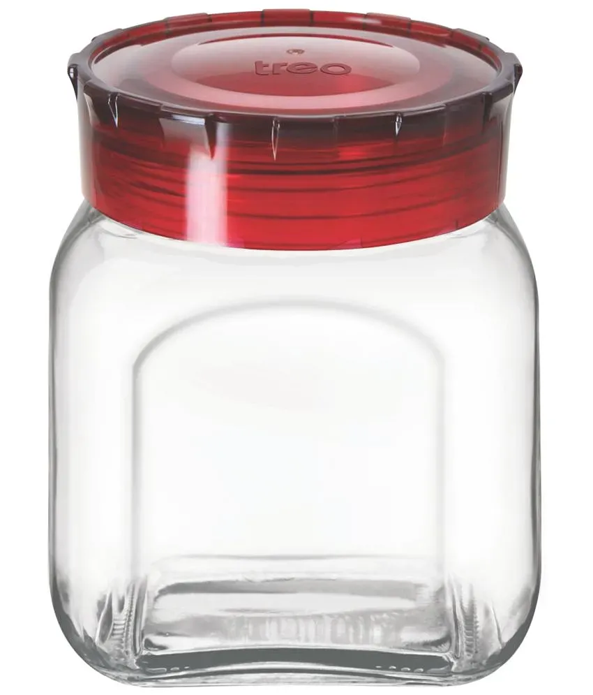 TREO Glass Grocery Container - 1000 ml Price in India - Buy TREO