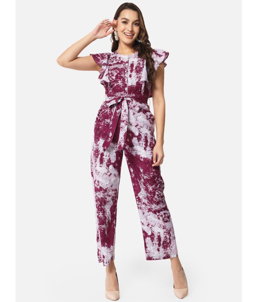     			ALL WAYS YOU - Multicolor Polyester Regular Fit Women's Jumpsuit ( Pack of 1 )