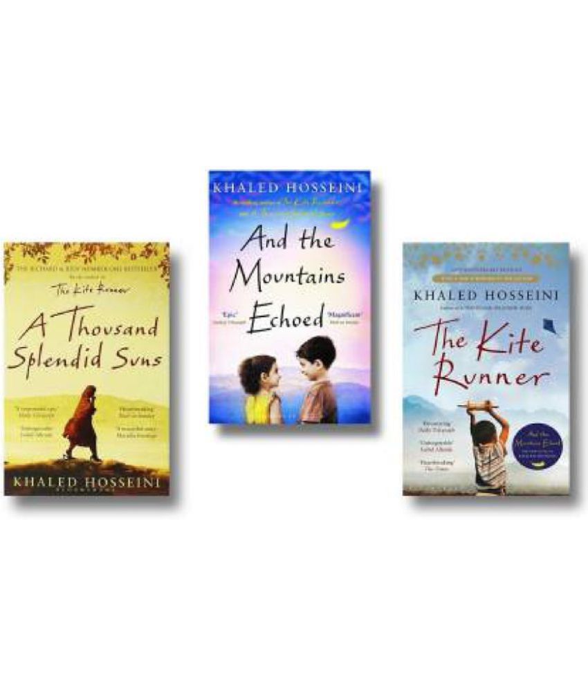     			Kite Runner + Mountain Echoed + Thousand Splendid By Khaled Hosseini