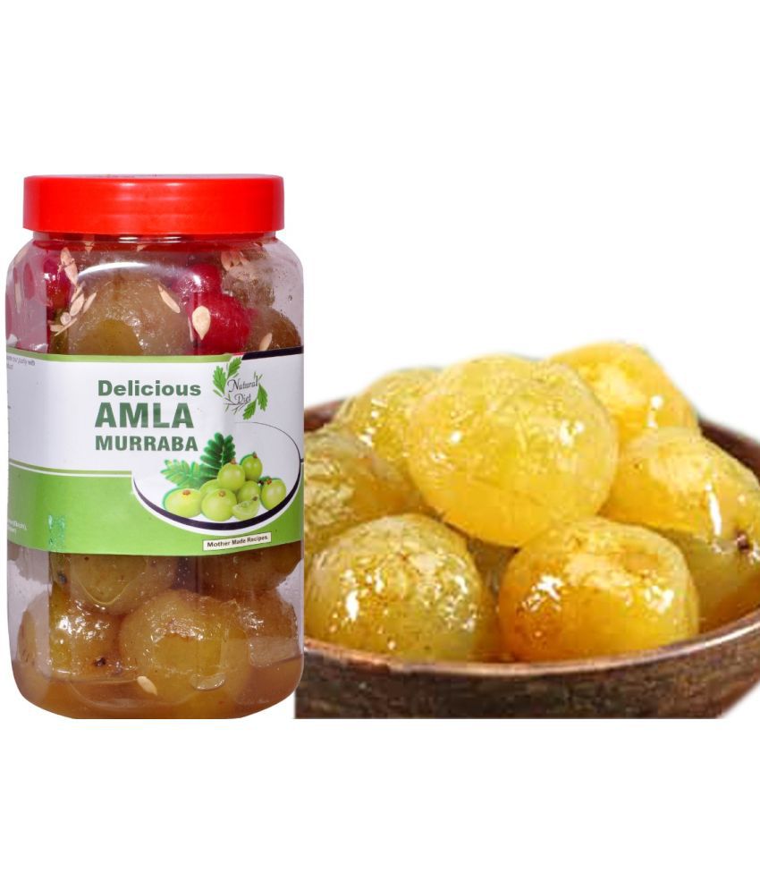     			Natural Diet Delicious Amla Murabba Gooseberry Premium Murabba Jar ||Ghar Ka Murabba ||Mouth-Watering Mother Made Pickle 1 kg