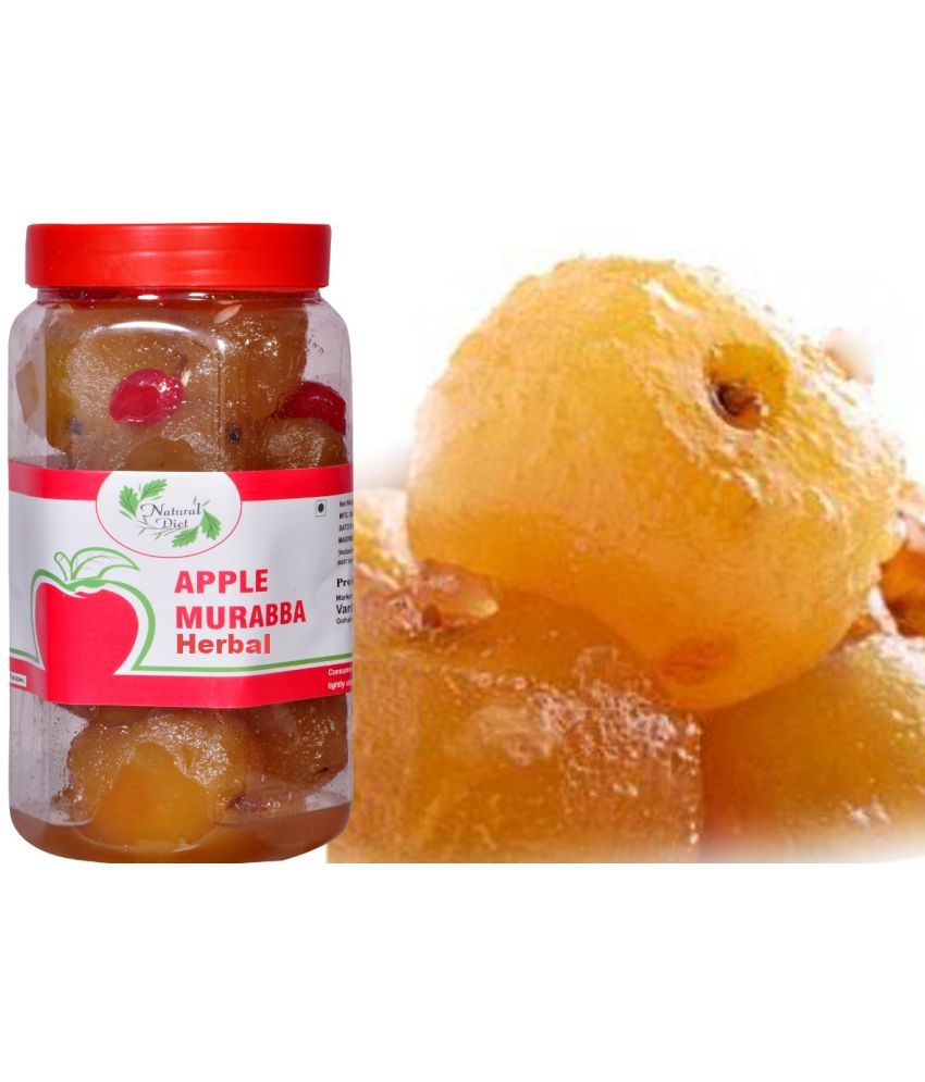     			Natural Diet Herbal Sweet Kashmari Apple Murabba Premium Murabba Jar ||Ghar Ka Murabba ||Mouth-Watering Pickle 1 kg