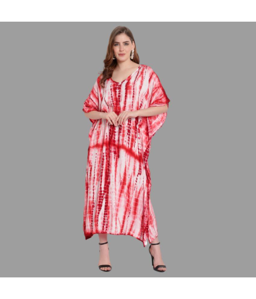     			SHOPINTUNE - Red Rayon Women's Maternity Dress ( Pack of 1 )