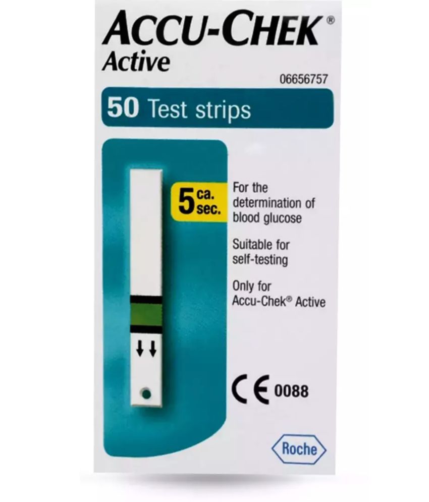 Accu-Chek Active 50 Sugar Test Strips Expiry May 2023