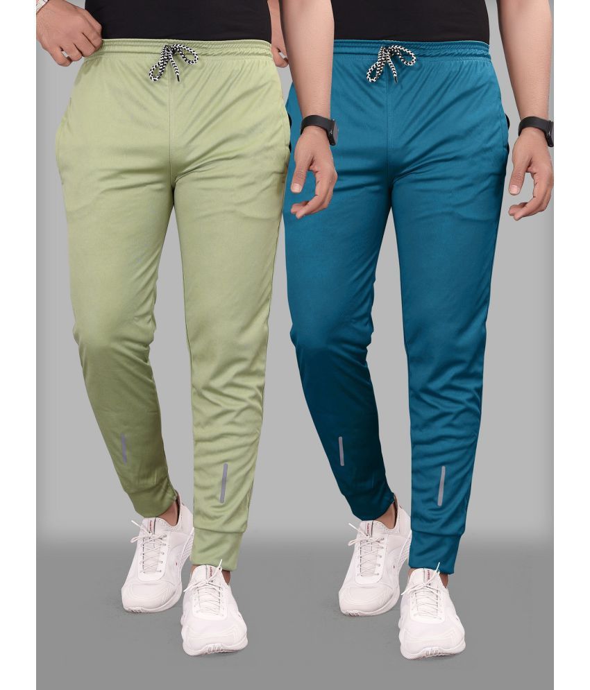     			Gazal Fashions - Multicolor Polyester Men's Trackpants ( Pack of 2 )