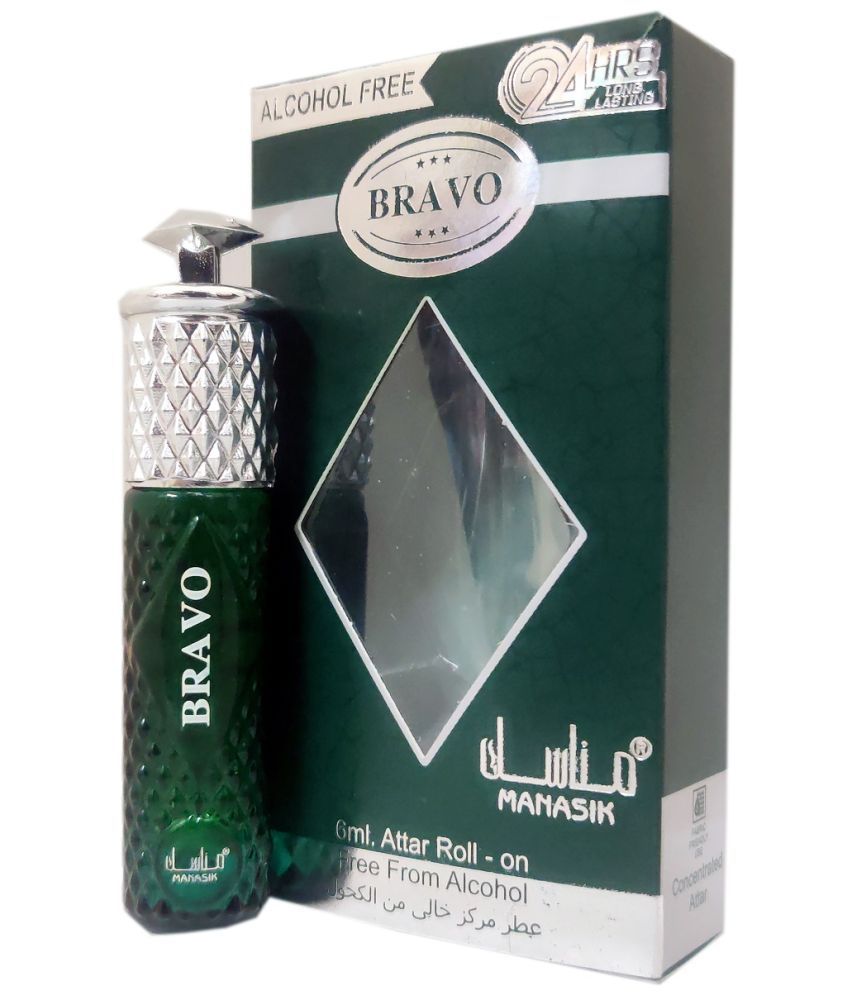     			MANASIK BRAVO  Concentrated   Attar Roll On 6ml .