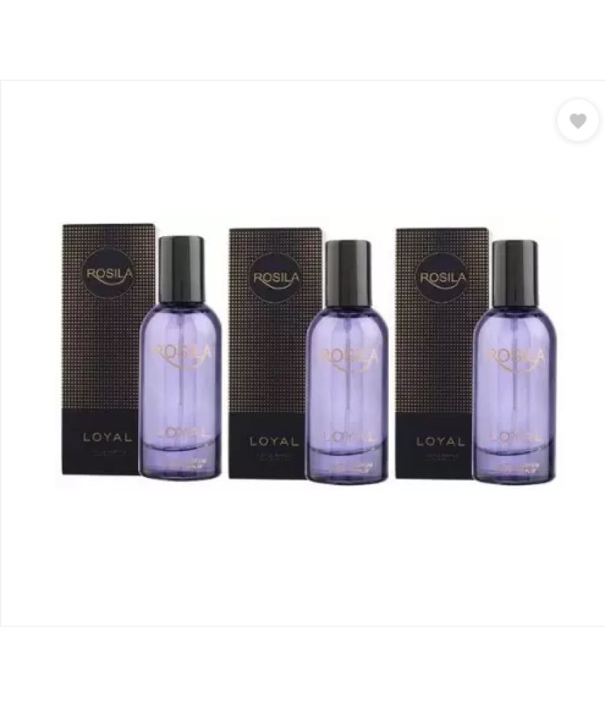     			ROSILA - LOYAL PERFUME, 30ML EACH , PACK OF 3. Eau De Parfum (EDP) For Men,Women 90 ( Pack of 3 )
