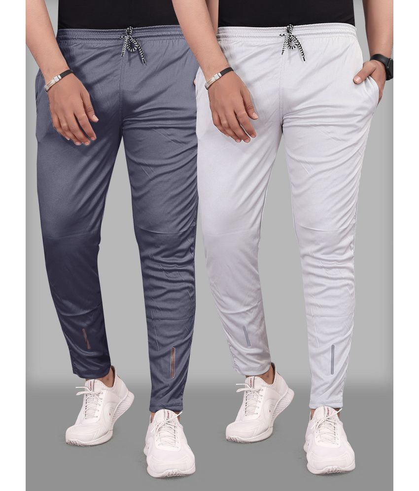     			Gazal Fashions - Multicolor Polyester Men's Trackpants ( Pack of 2 )