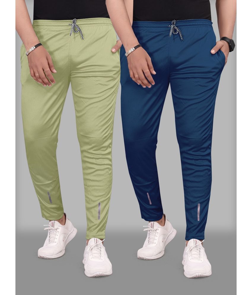     			Gazal Fashions - Multicolor Polyester Men's Trackpants ( Pack of 2 )