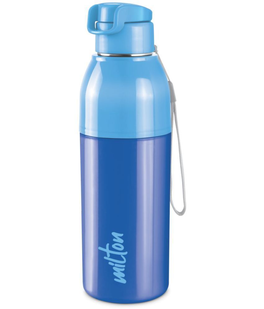     			Milton - STEEL CONVEY 600,BLU Blue School Water Bottle 520 mL ( Set of 1 )
