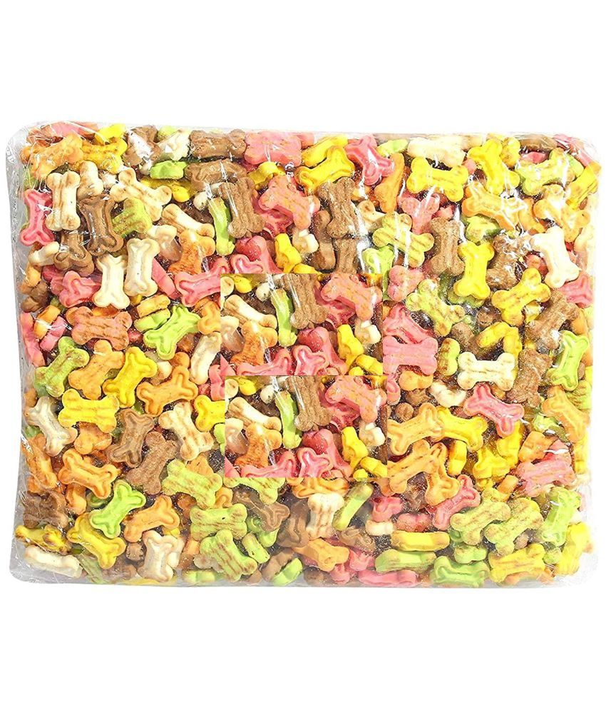 JGJ Treats For Dogs And Puppies - Dry Dog Food Chicken & Veg for All ( 500 gms )