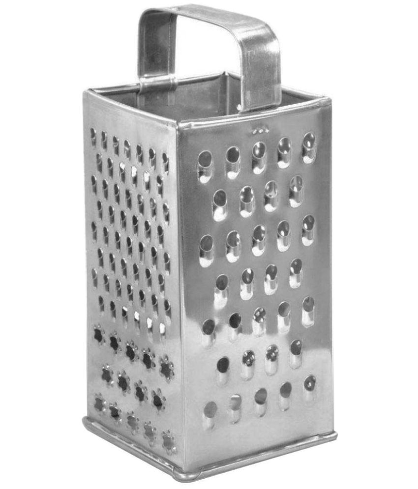    			JISUN - Stainless Steel Cheese Grater ( Pack of 1 ) - Silver