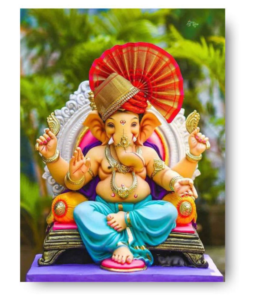     			Photojaanic Shree Ganesh Poster Paper Wall Poster Without Frame