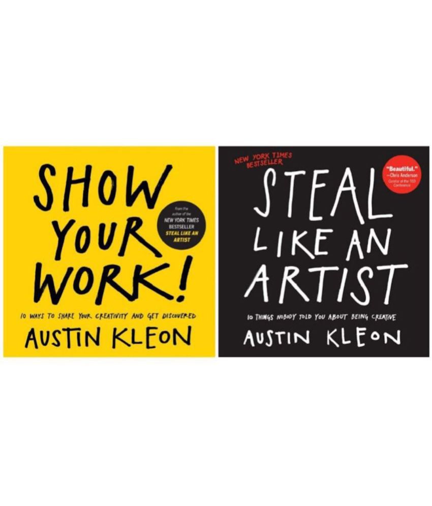     			Show Your Work! + Steal Like An Artist(Set of 2 books) by Austin Kleon (English)