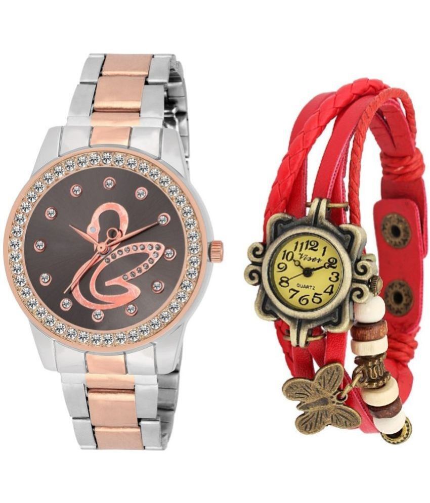     			DECLASSE - Analog Watch Watches Combo For Women and Girls ( Pack of 2 )