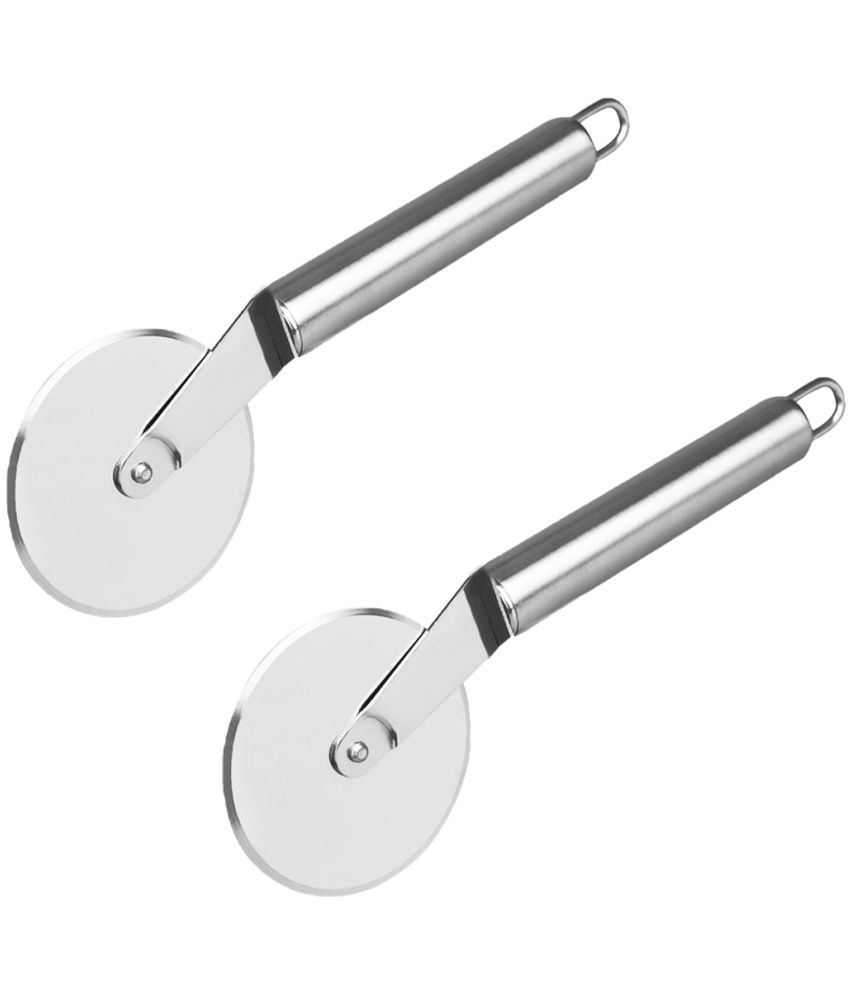     			JISUN Silver Stainless Steel Pizza Cutter