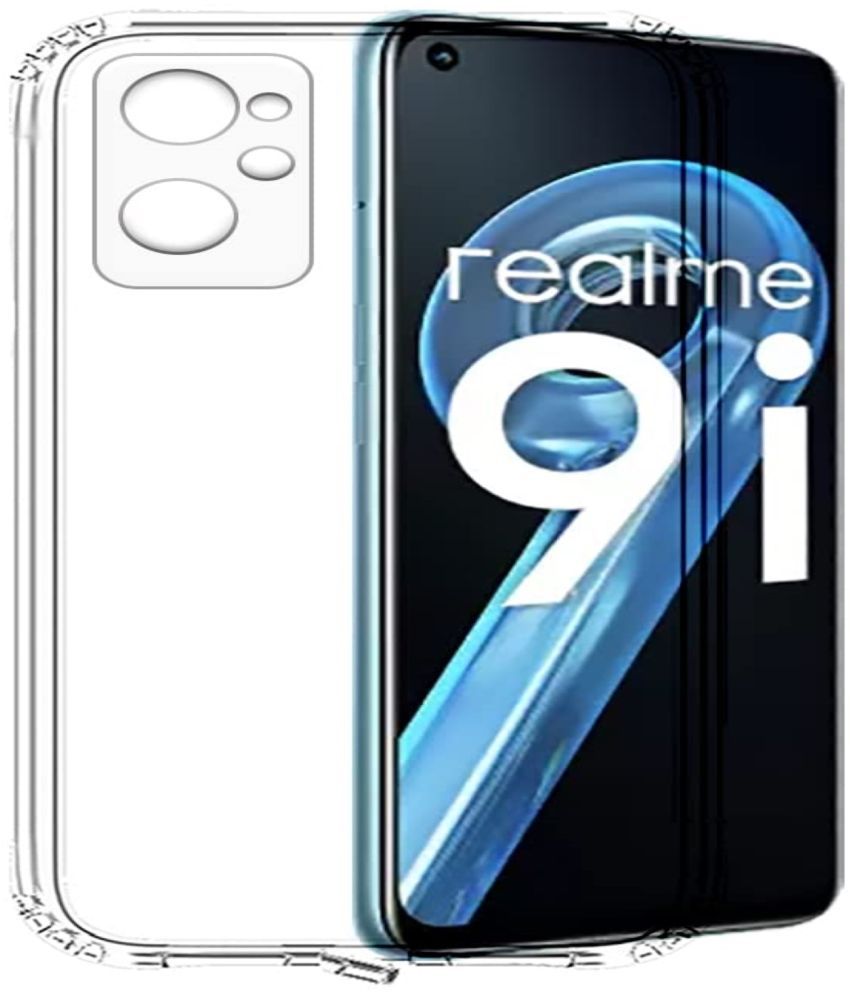     			ZAMN - Transparent Silicon Silicon Soft cases Compatible For Realme 9i ( Pack of 1 )