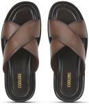 Liberty - Brown Men's Leather Slipper