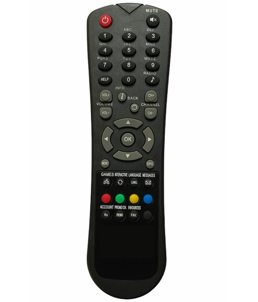     			Upix 3 DTH Remote Compatible with Hathway Set Top Box