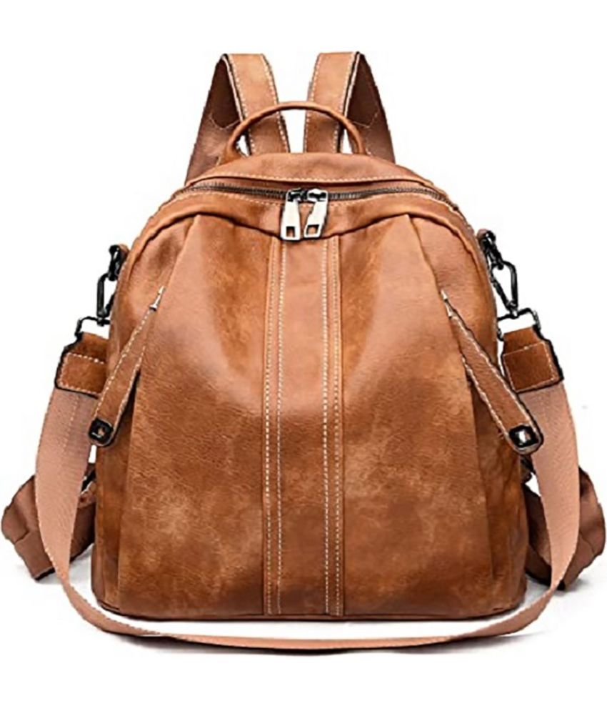     			Louis Craft 15 Ltrs Brown Leather College Bag
