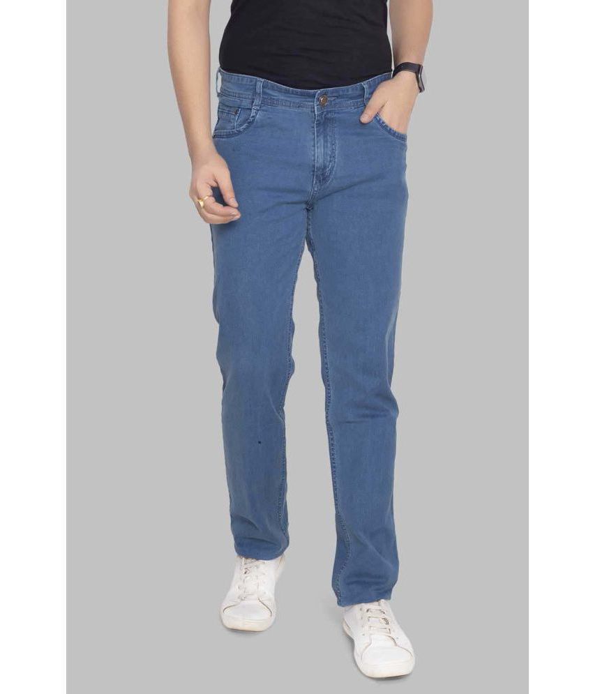 PRANKSTER - Blue Denim Regular Fit Men's Jeans ( Pack of 1 ) - Buy ...