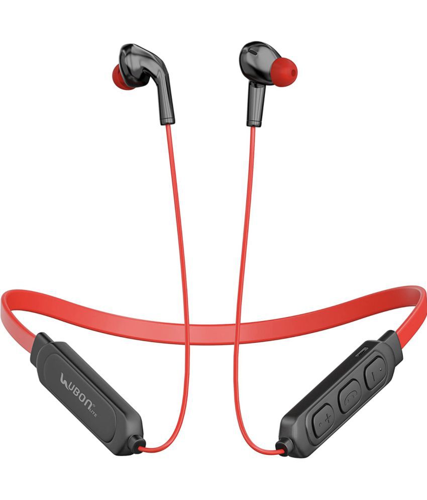     			UBON CL-118 On Ear Bluetooth Neckband 12 Hours Playback IPX4(Splash & Sweat Proof) Active Noise cancellation -Bluetooth Black
