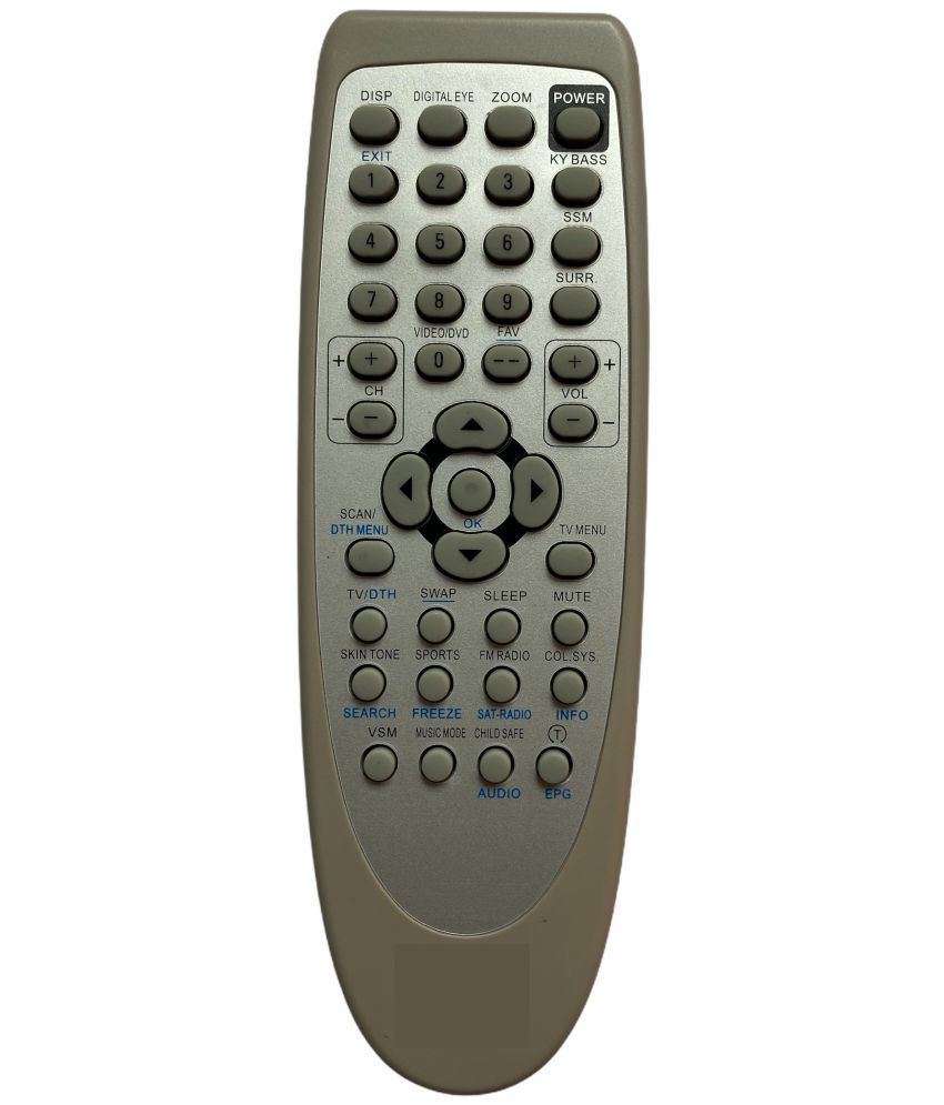     			Upix 115 CRT TV Remote Compatible with Onida CRT TV