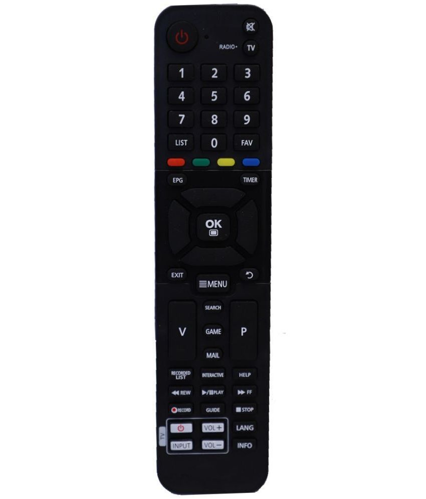     			Upix 357HD DTH Remote Compatible with Siti Cable Set Top Box