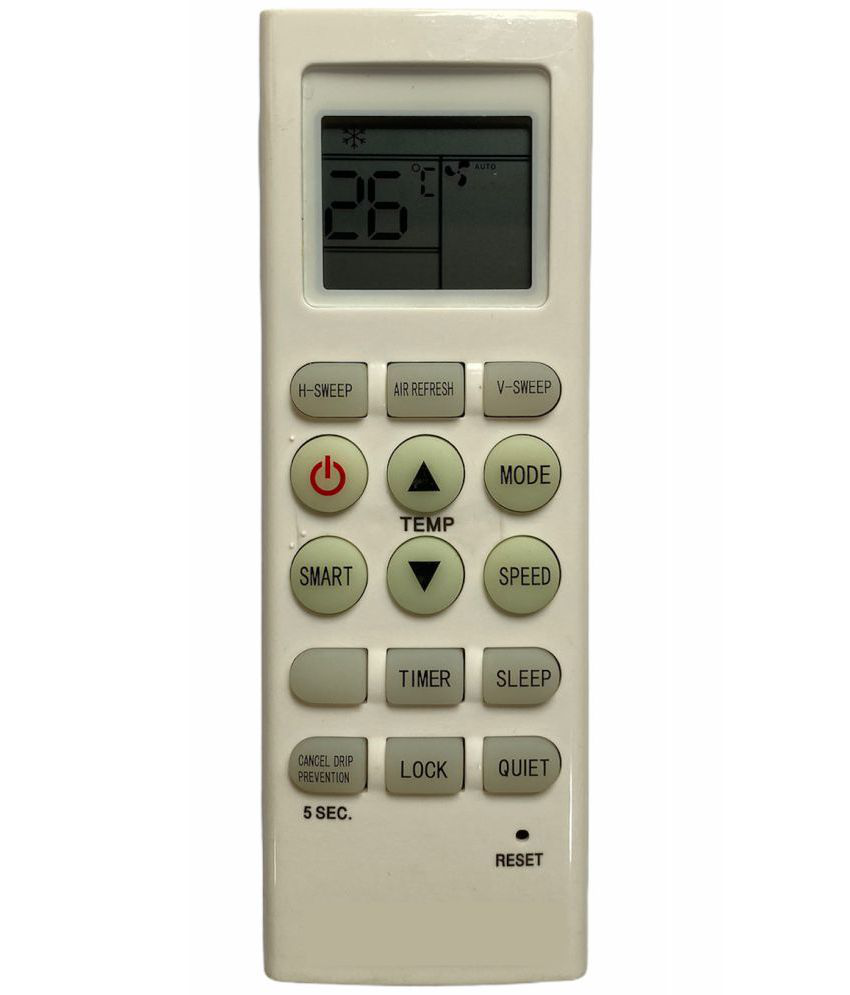     			Upix 36 AC Remote Compatible with Voltas AC
