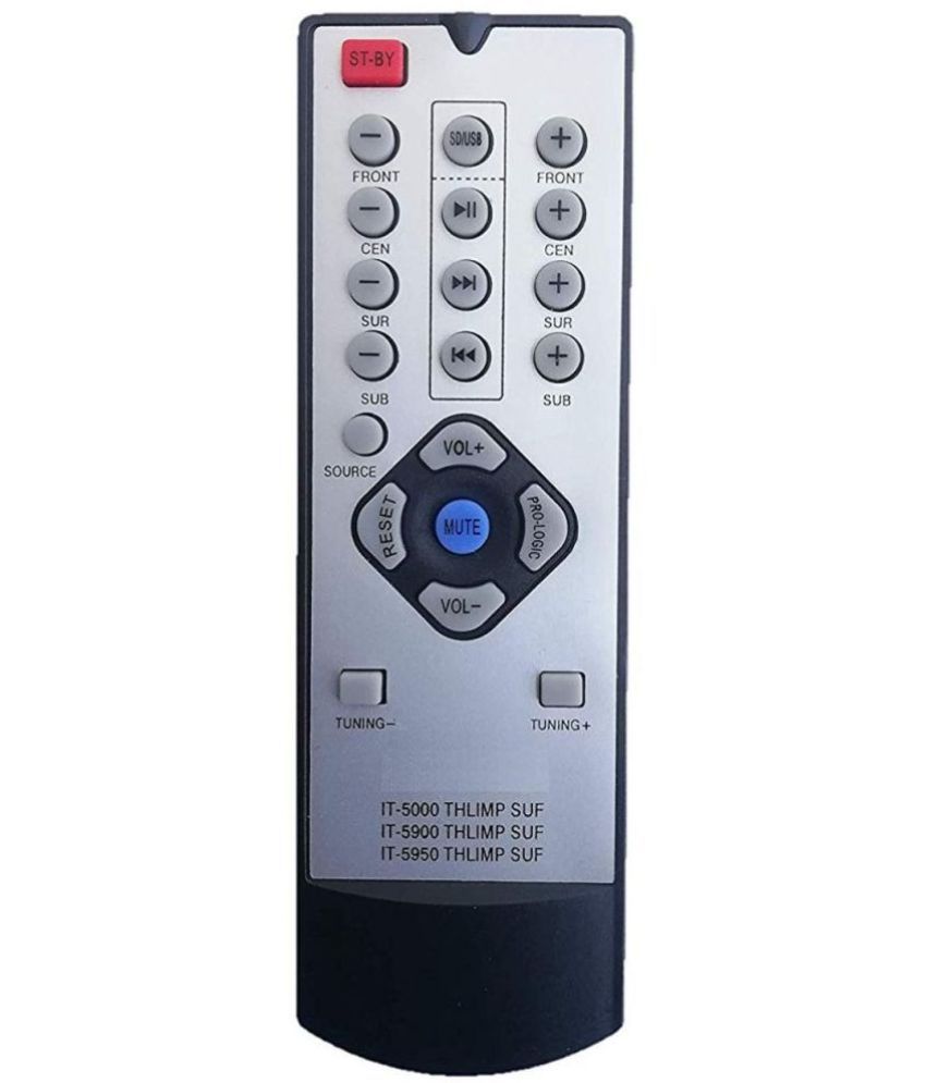     			Upix 5900 HT Remote Compatible with Intex Home Theatre System
