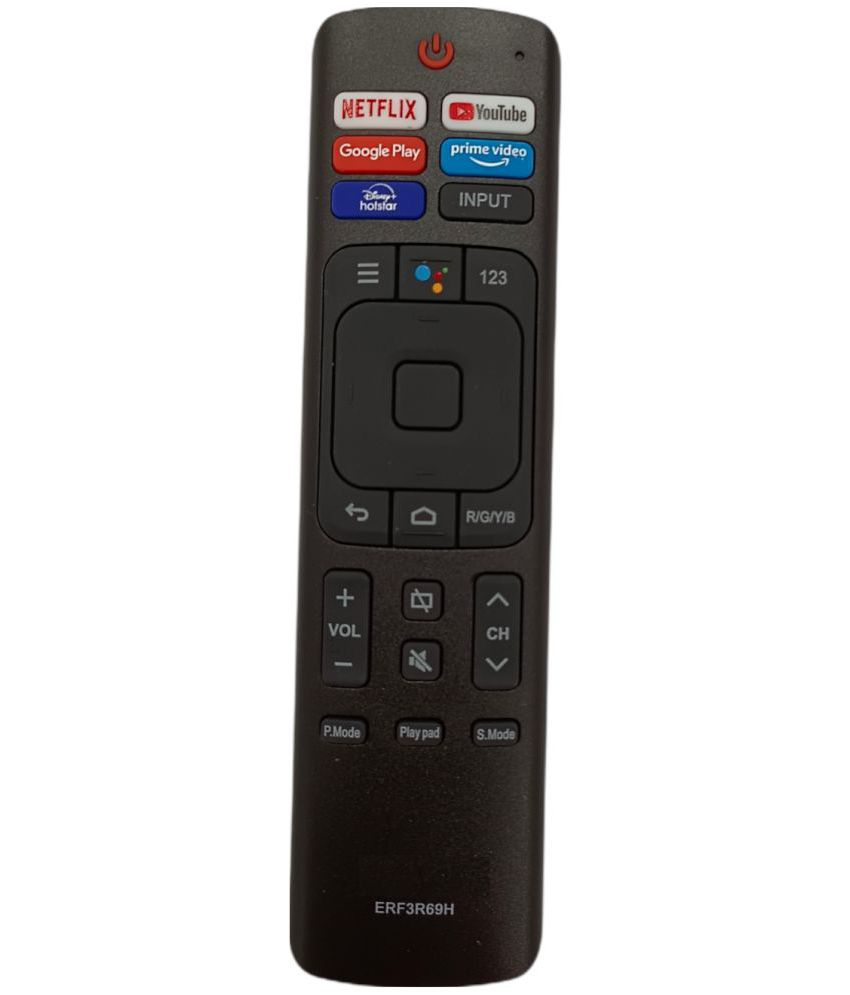     			Upix 861 Smart (No Voice) LCD/LED Remote Compatible with Vu Smart LCD/LED TV