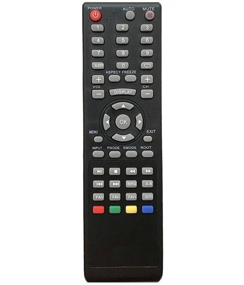     			Upix CH09 LCD/LED TV Remote Compatible with Genus LCD/LED TV