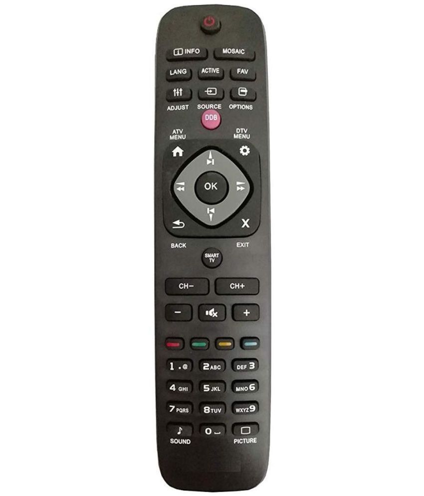     			Upix LCD/LED (with DTH) TV Remote Compatible with Philips LCD & DTH Combined