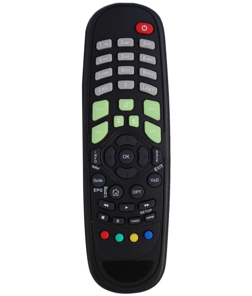     			Upix STB03 DTH Remote Compatible with Hathway Set Top Box